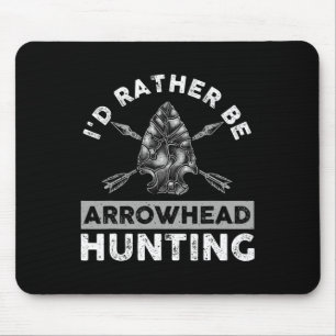 Cool Arrowhead Design For Men Women Arrowhead Hunt Mouse Mat
