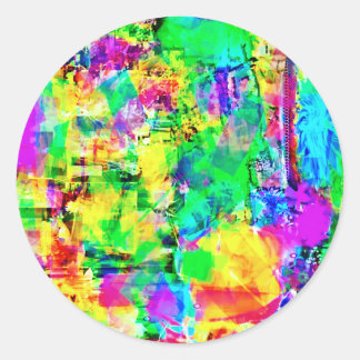 Cool art by John Howard Schultz Jr Classic Round Sticker
