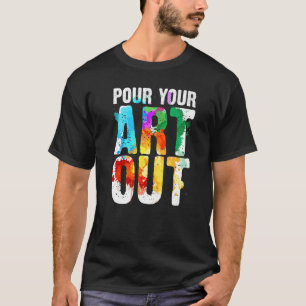 Cool Artist For Men Women Painter Teacher Paint Ar T-Shirt