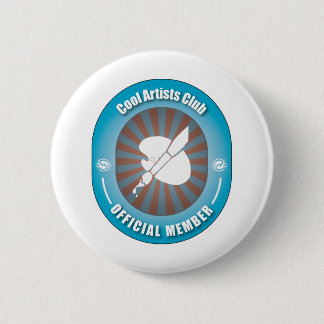 Cool Artists Club 6 Cm Round Badge