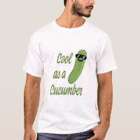 Cool as a Cucumber! Cute Cucumber Cartoon