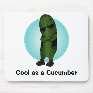 Cool As A Cucumber Mouse Mat