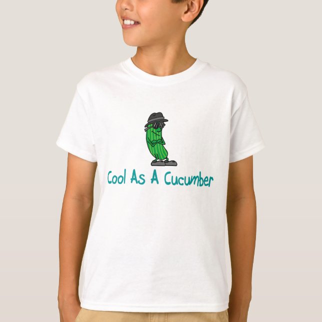 Cool As A Cucumber T-Shirt (Front)