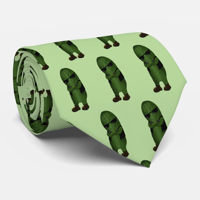 Cool As A Cucumber Tie (Rolled)