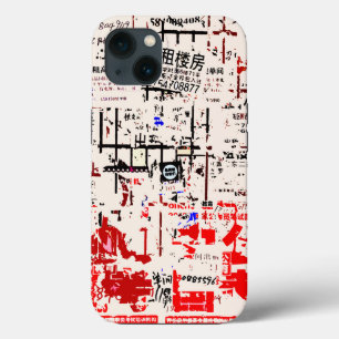 COOL Asian Torn Peeled Billboard   iPhone 13 Case