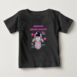 Cool Astronaut Space Star Planets Baby T-Shirt