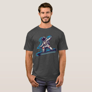 Cool Astronaut with Smownarding. T-Shirt