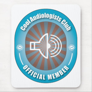 Cool Audiologists Club Mouse Mat