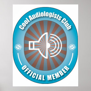 Cool Audiologists Club Poster