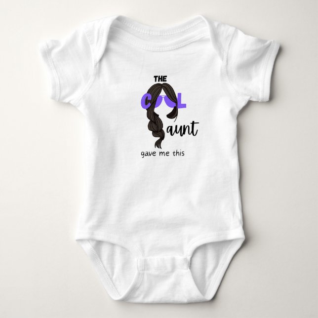 Cool Aunt Gave Me This Baby Bodysuit (Front)