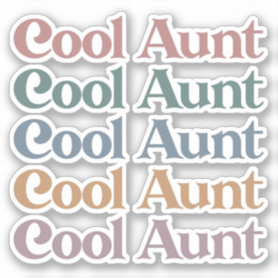 Cool Aunt Retro Cute Gifts for Auntie