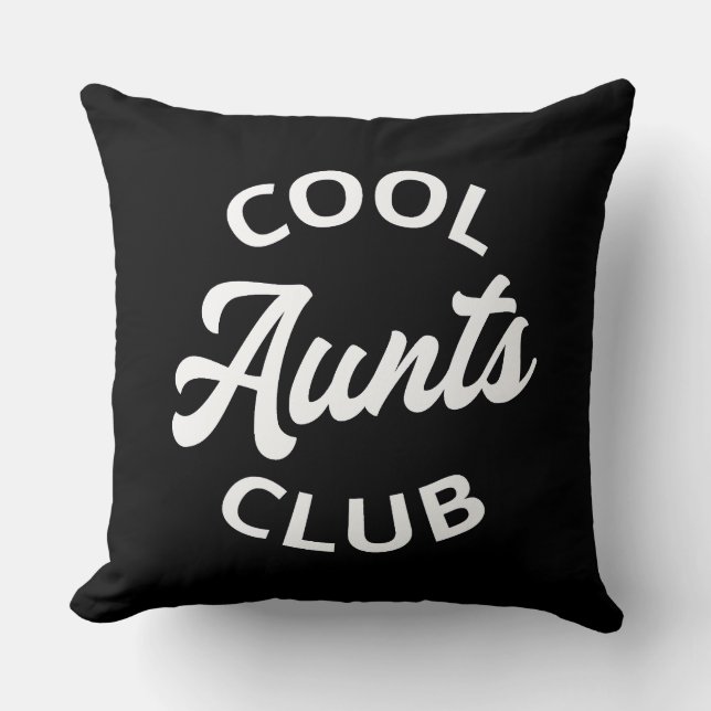 Cool Aunts Club I Cushion (Front)