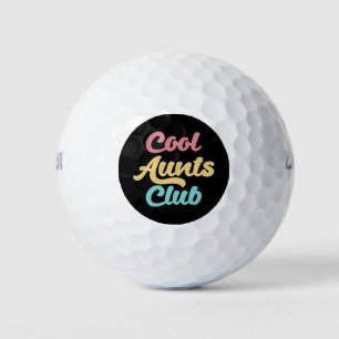Cool Aunts Club II Golf Balls