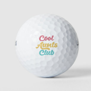 Cool Aunts Club II Golf Balls