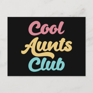 Cool Aunts Club II Postcard