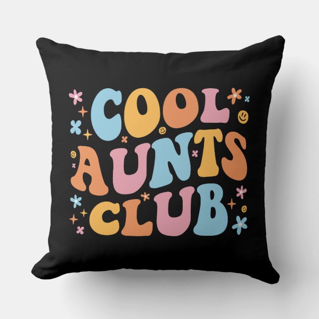Cool Aunts Club III Cushion (Front)