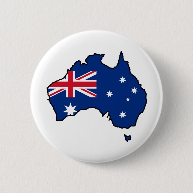Cool Australia 6 Cm Round Badge (Front)