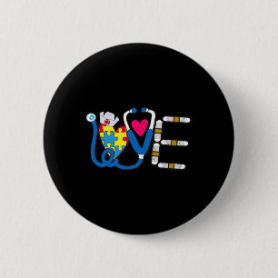Cool Autism Awareness Day Design 6 Cm Round Badge