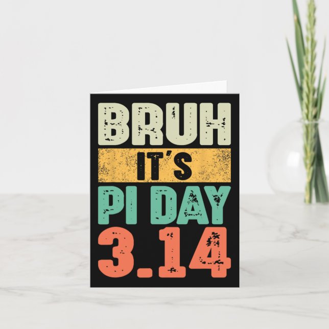 Cool Autism Awareness Gift  Card (Front)