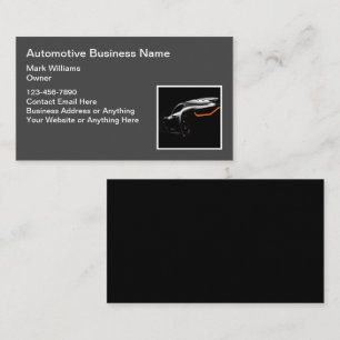 Cool Automotive Business Cards
