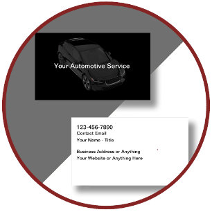 Cool Automotive Business Cards Design New