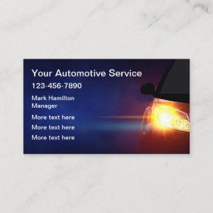 Cool Automotive Business Cards New Design