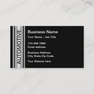 Cool Automotive Services Busines Cards