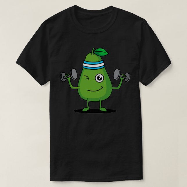 cool avocado avocado sport plush T-Shirt (Design Front)