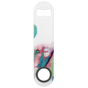 Cool awesome trendy colourful vibrant elephant