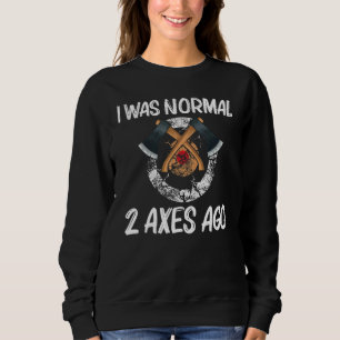 Cool Axe Throwing For Men Women Lumberjack Target Sweatshirt
