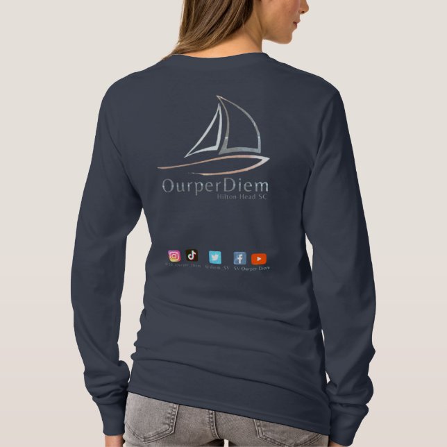 Cool azz long sleever T-Shirt (Back)