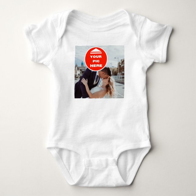 Cool! Baby Jersey Bodysuit - Personalised (Front)