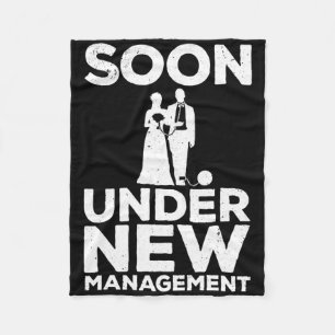 Cool Bachelor Party Design For Men Boys Groom Bach Fleece Blanket