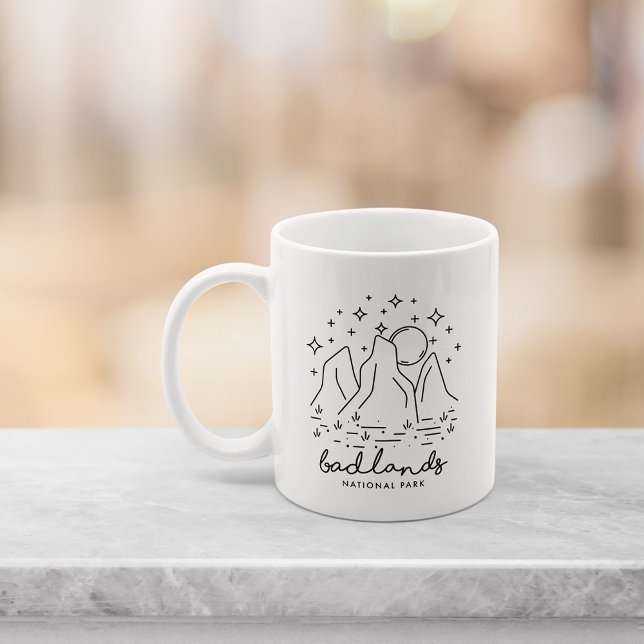 Cool Badlands National Park Souvenir Coffee Mug (Creator Uploaded)