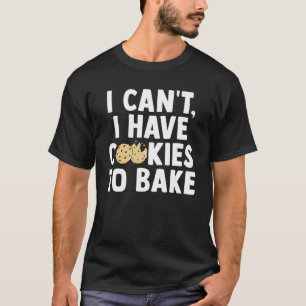 Cool Baking Art For Men Women Cupcake Baker Pastry T-Shirt