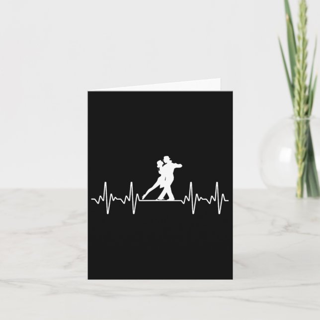 Cool Ballroom Design For Men Women Dancing Ballroo Card (Front)