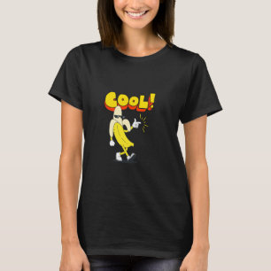 COOL Banana Cartoon Funny Retro Pop Art Fruit Desi T-Shirt
