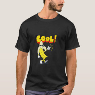 COOL Banana Cartoon Funny Retro Pop Art Fruit Desi T-Shirt