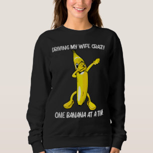 Cool Banana For Men Dad Dabbing Yellow Sweet Tropi Sweatshirt