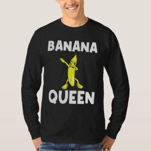 Cool Banana For Women Mom Dabbing Yellow Sweet Tro T-Shirt