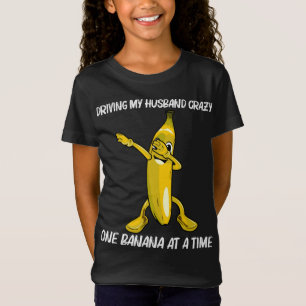 Cool Banana For Women Mum Dabbing Yellow Sweet Tro T-Shirt