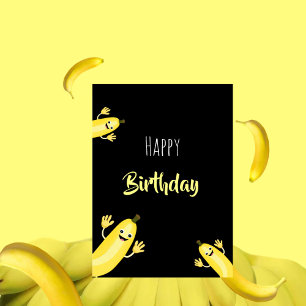 Cool bananas holiday card