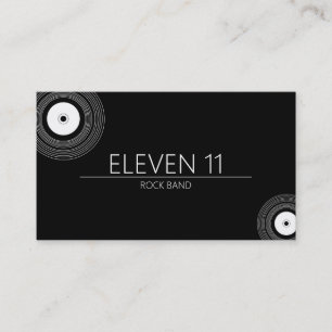 Cool Band Musicians Business Card