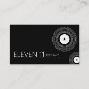 Cool Band Musicians Business Card