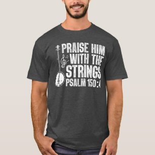 Cool Banjo Bluegrass Music Art for Men Women Worsh T-Shirt