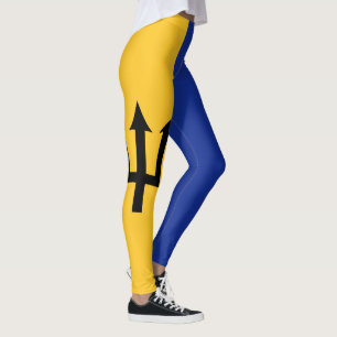 Cool Barbados Flag Fashion Leggings