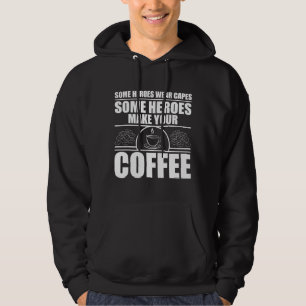 Cool Barista For Men Women Espresso Latte Art Coff Hoodie