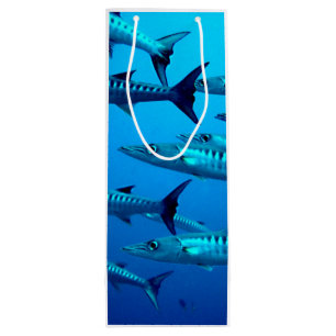 Cool Barracudas Wine Gift Bag