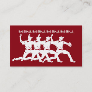 Cool Baseball Business Cards