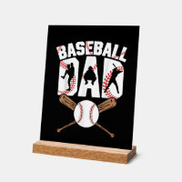 Cool Baseball Sports Dad word  art